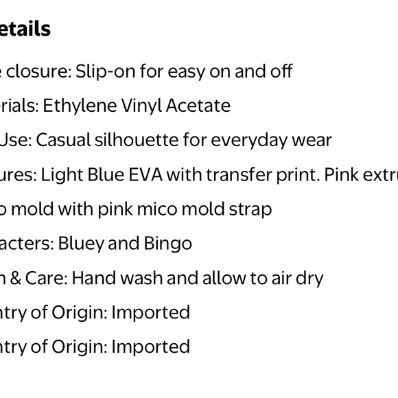 Bluey Kids Shoes - Pink and Blue - Picture 12 of 14